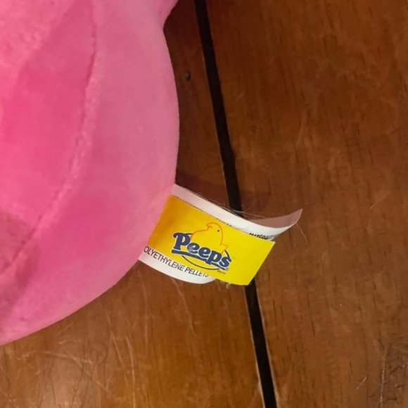 9” Pink Peeps Easter Bunny Plush Toy - Picture 4 of 6